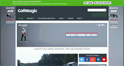 Desktop Screenshot of golfmagic.com